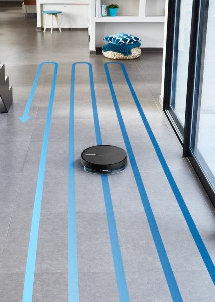 Робот-пылесос Rowenta RR7455WH Explorer S60 Aqua black 