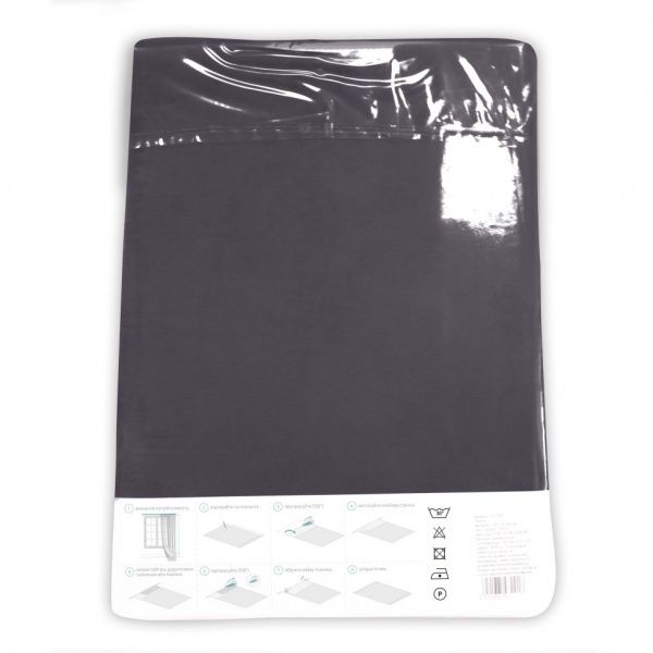 Штора Velour 200х275 см графіт Decora textile