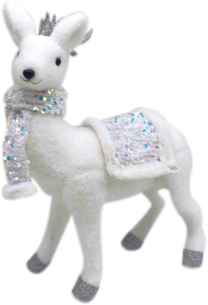 Фигурка декоративная Dalian Everglory олень стоячий 33 см 