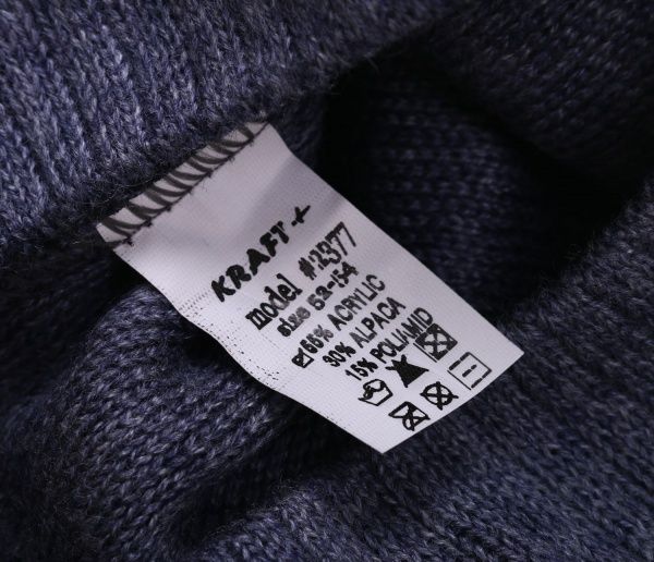 Шапочка детская для девочки Kraft+ 7708 р.52-54 джинс 