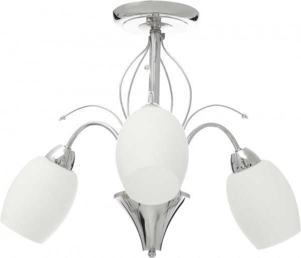 Люстра стельова Globo Pessoa II 3xE27 хром 54709-3 