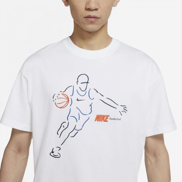 Футболка Nike M NK OC 90 SS TEE DJ1588-100 р.3XL білий