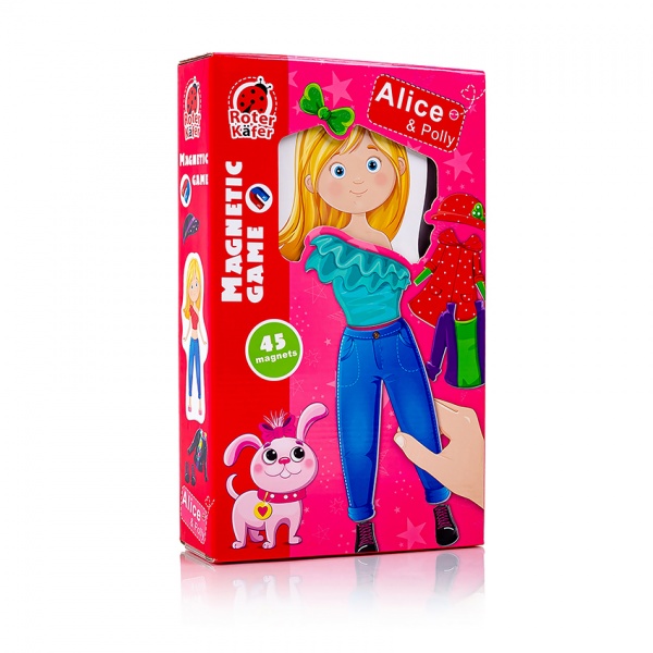 Магнітна гра-одягалка Roter Kafer Alice and Polly RK2010-08