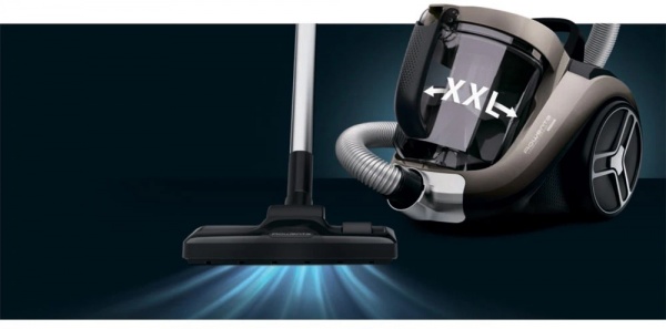 Пылесос Rowenta Compact Power XXL RO4866EA black/grey 