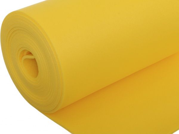 Полотно Verdani шумоізоляційне жовте 0,6х9 м 10 мм