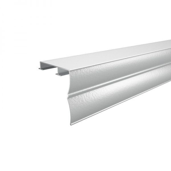 Карниз Алюсервіс стандартний подвійний укомплектований 200 см 1 шт. 