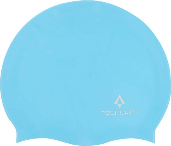 Шапочка для плавания TECNOPRO 275917-545 универсальный голубой