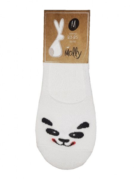 Следы Молли Панда р. 23-25 белый 1 пар 