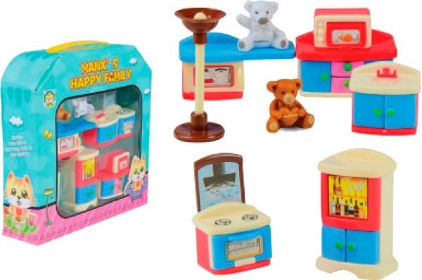 Ігровий набір Shantou Меблі 9 предметів у коробц HY-032AE