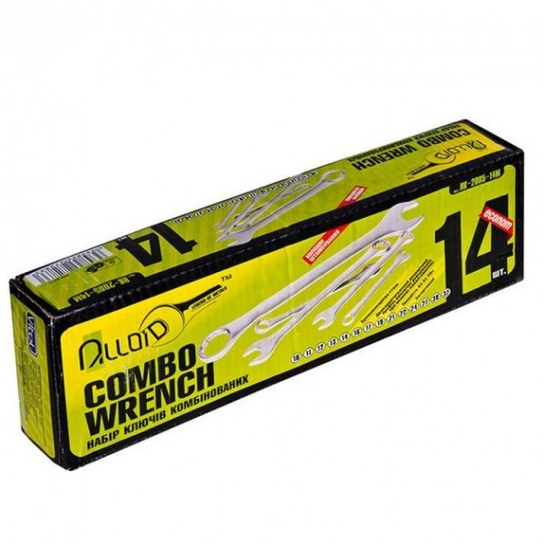 Набір ключів Alloid 10-32 мм НК-2005-14М
