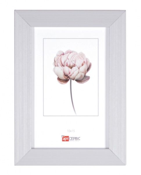 Рамка для фото Арт-Сервіс ЭА-01627 10x15 см светло-серый 