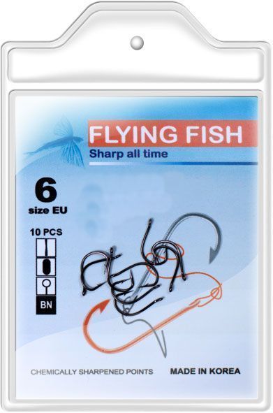 Гачок Flying Fish №6 20 г 10 шт. CS-214(06)
