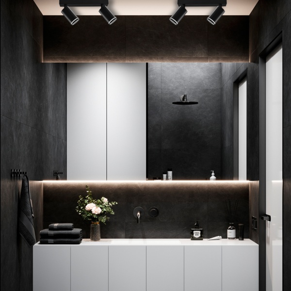 Светильник точечный LightMaster MLT118-2 35 Вт GU10 черный