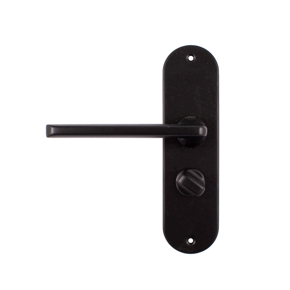 Комплект санвузловий RDA Uno 47 мм матовий чорний без петель