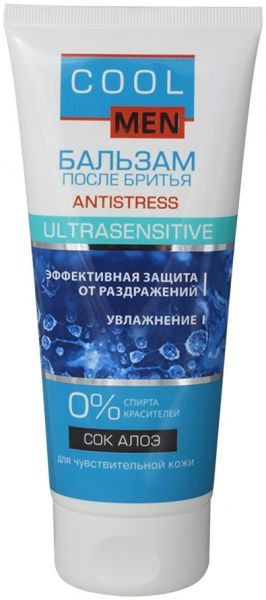 Бальзам після гоління Cool men Ultrasensitive 200 мл
