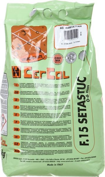 Фуга Cercol F.15 Setastuc 48 5 кг манхеттен