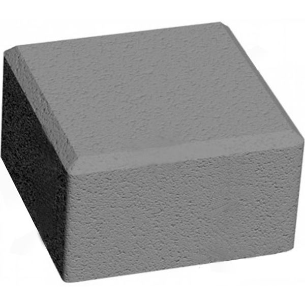 Плитка тротуарна Квадрат 60 мм сірий