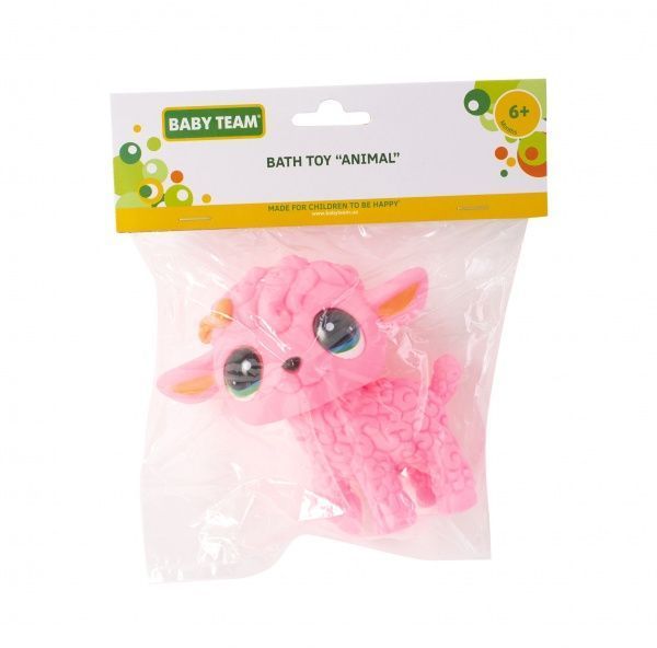 Игрушка для ванны Baby Team Зверушка в ассортименте 9020