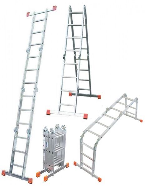 Шарнірна драбина-стрем'янка Krause Multi Matic 4x3 (120632)