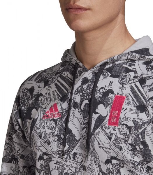 Джемпер Adidas CAPTSUBA HOODIE GK3445 р. S чорний