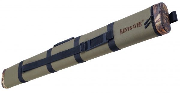 Тубус для удилищ KENT&AVER жесткий №6 зеленый 145 см