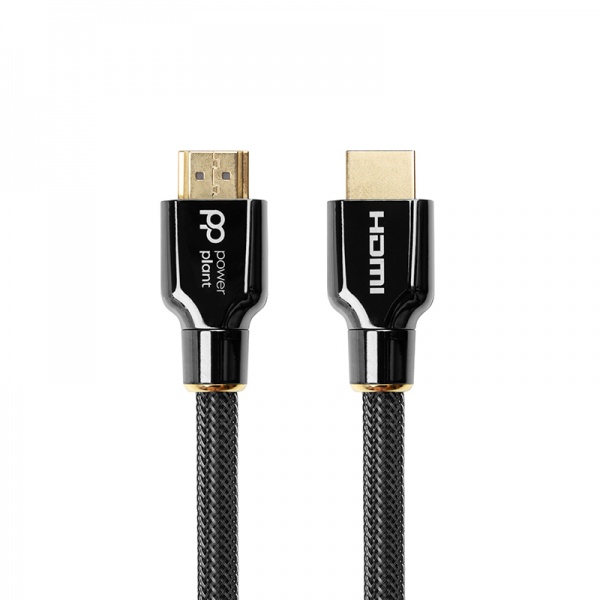 Кабель PowerPlant HDMI (M) – HDMI (M) 2.1V Ultra HD 8K eARC 30AWG 3 м чорний (CA912209) 