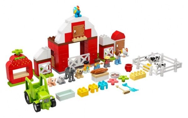 Конструктор LEGO Duplo Ххлев, трактор и уход за животными 10952