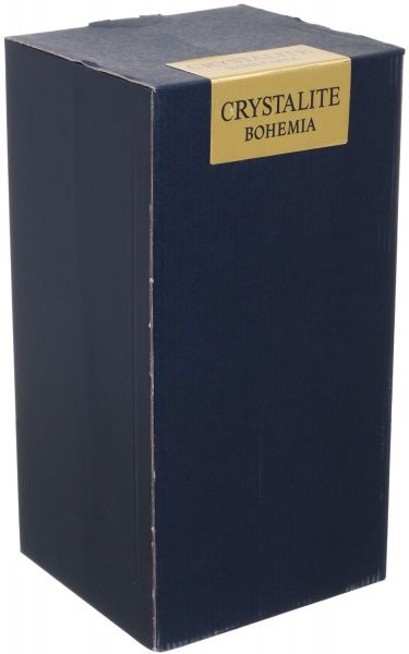 Ваза Barley 2 стеклянная прозрачная 30,5 см Bohemia