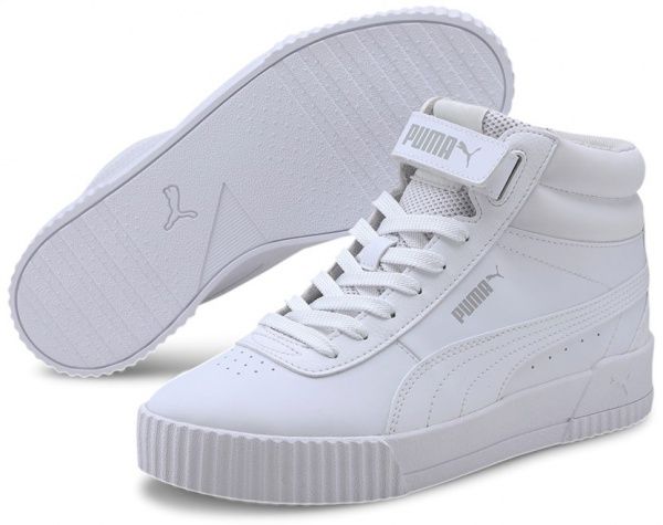 Кроссовки Puma Carina Mid 37323301 р.UK 7,5 белый