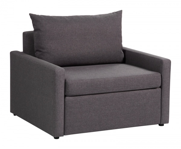 Кресло раскладное Мебель Прогресс Кельн темно-серый 