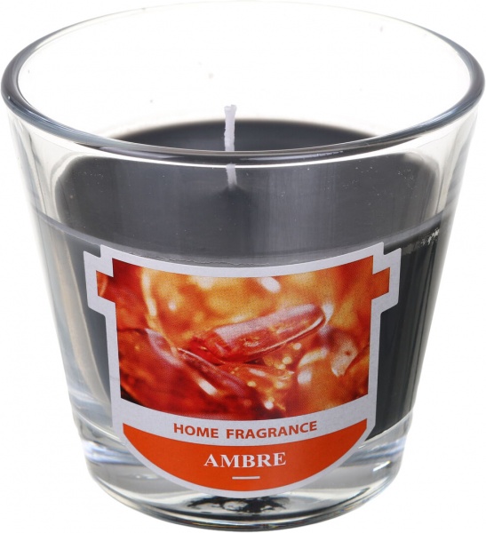 Свеча Home Fragrance Ambre 8x9 см 