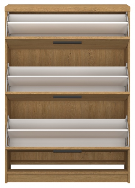 Тумба для обуви 3K PAVI 843x287x1180 мм дуб каменный 