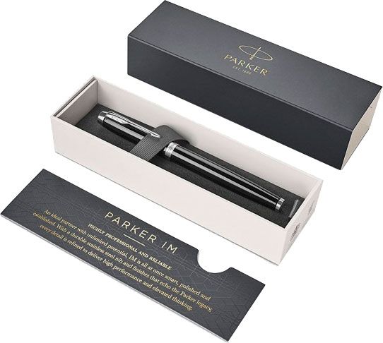 Ручка-роллер Parker IM 17 Black CT RB 22122