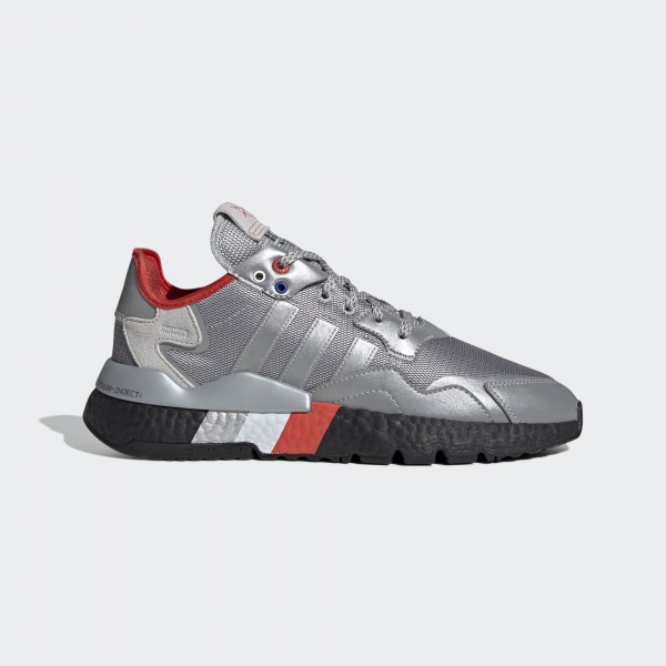Кросівки Adidas NITE JOGGER FV3787 р.11,5 срібний