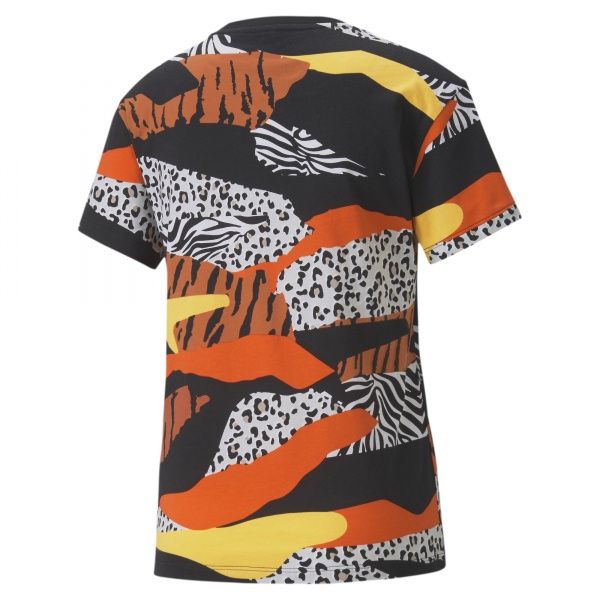 Футболка Puma Classics AOP Logo Tee 59772488 M різнокольоровий