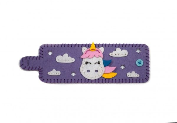 Набор для шитья Комплект выкроек из фетра Единорог Аплі-Краплі 