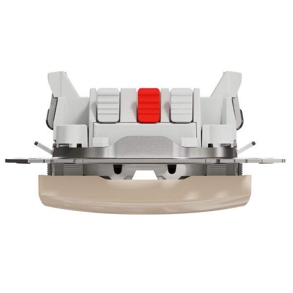 Переключатель перекрестный одноклавишный Schneider Electric Sedna Design без подсветки 10 А 250В бежевый SDD112107