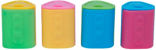 Точилка с контейнером Twist ассорти K16-120 KITE