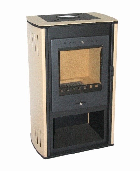 Печь-камин Alaska Хомер-1 бежевый