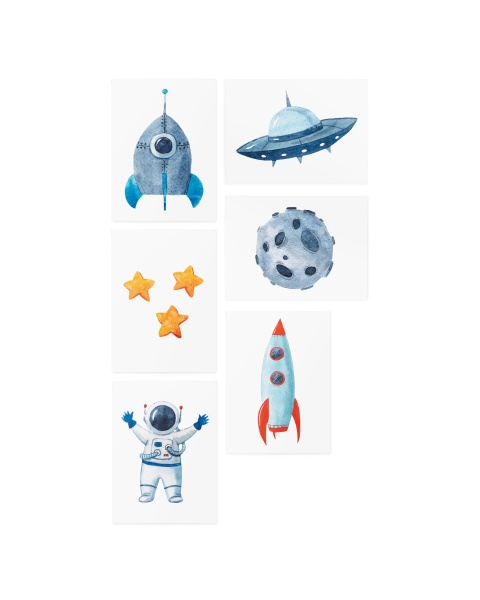 Тату временное TATTon.me Space Set
