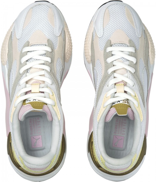 Кроссовки Puma RS-X? PUZZLE V2 38282101 р.UK 4,5 белый