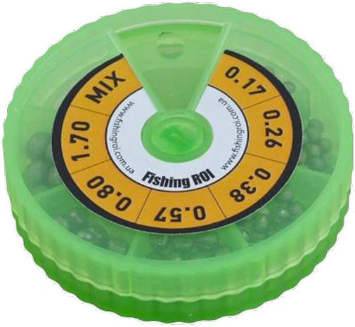 Набір грузил Fishing ROI 50 г (малий) 72-50