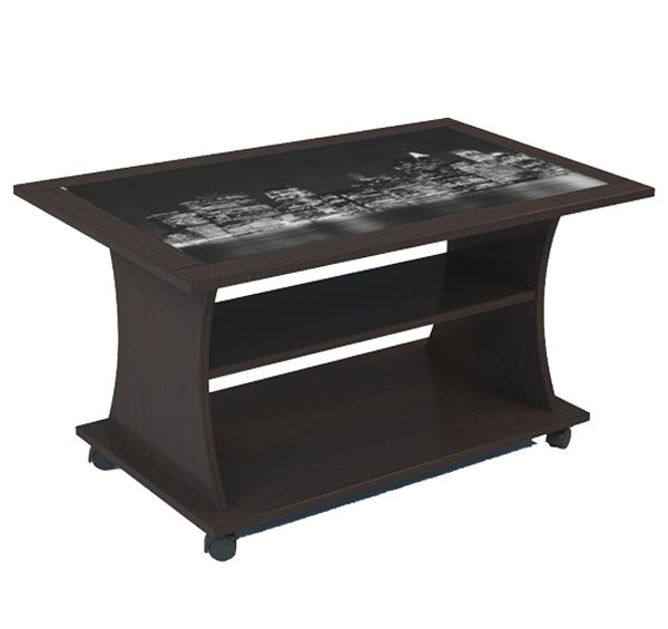 Стол журнальный Бетта 1-03 80x50 см венге магия