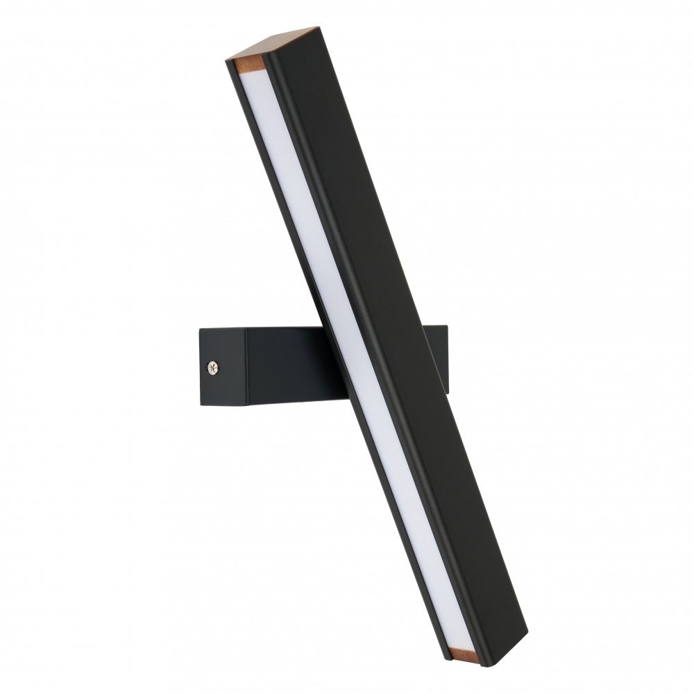 Бра Berger 1x9 Вт без цоколя чорний 1052-WL-9 Black