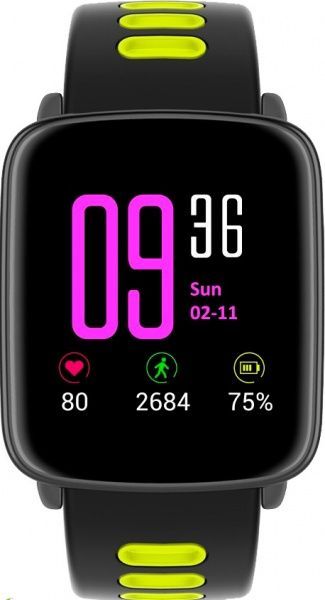 Смарт-годинник Nomi W20 black/yellow 