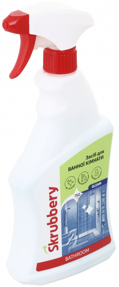 Засіб для ванної кімнати SKRUBBERY Gleam 0,75 л