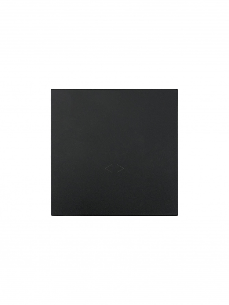 Механизм выключателя перекрестный одноклавишный HausMark Juna без подсветки черный 7041-4288-107QC