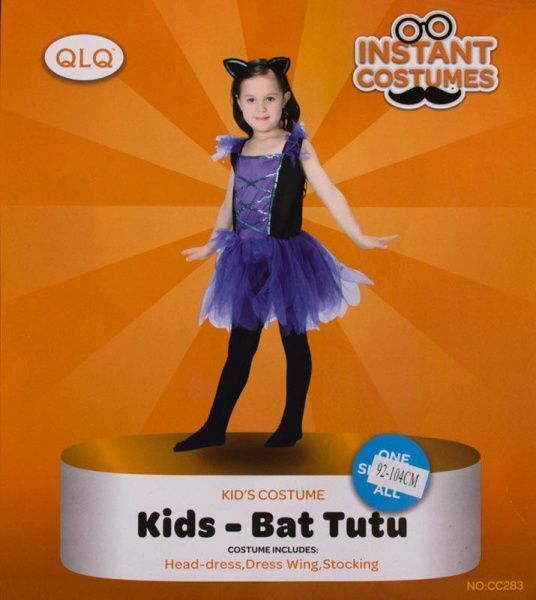Костюм карнавальный Девилон Девочка-летучая мышь р.110 CC283B 