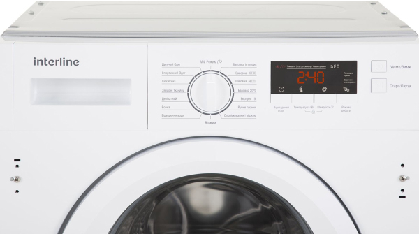 Вбудовувана пральна машина Interline WM 6120