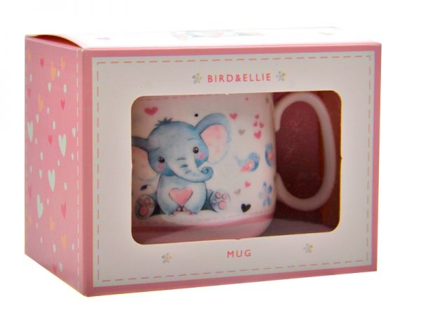 Чашка Слоненок Pink 200 мл Lefard